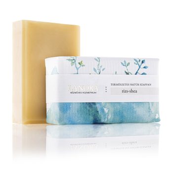 Rizskorpa olajos, Shea vajas natúr szappan